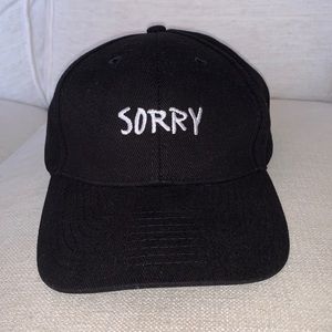 NWOT! Justin Bieber Sorry baseball hat